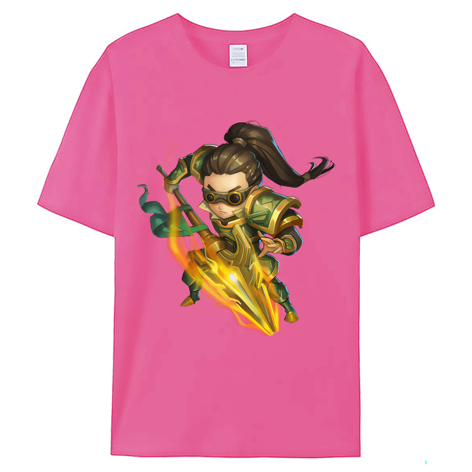 （画像用） リーグ・オブ・レジェンド League of Legends LOL レディースカジュアルプリントTシャツ（綿100％）